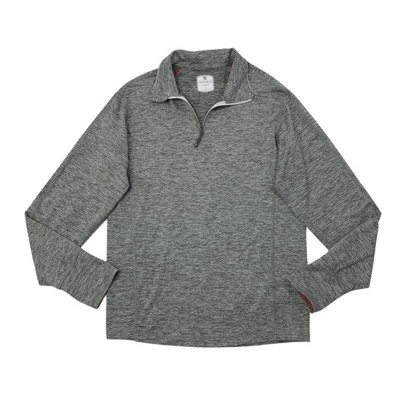 Cremieux Shirt Mens M Medium Iron Club 38 Quarter Zip Long Sleeve Stretch Golf - Picture 1 of 9